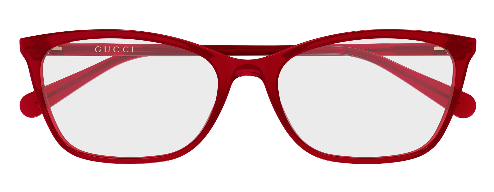 Color_GG1930O-005 - RED - TRANSPARENT / SIZE: 55