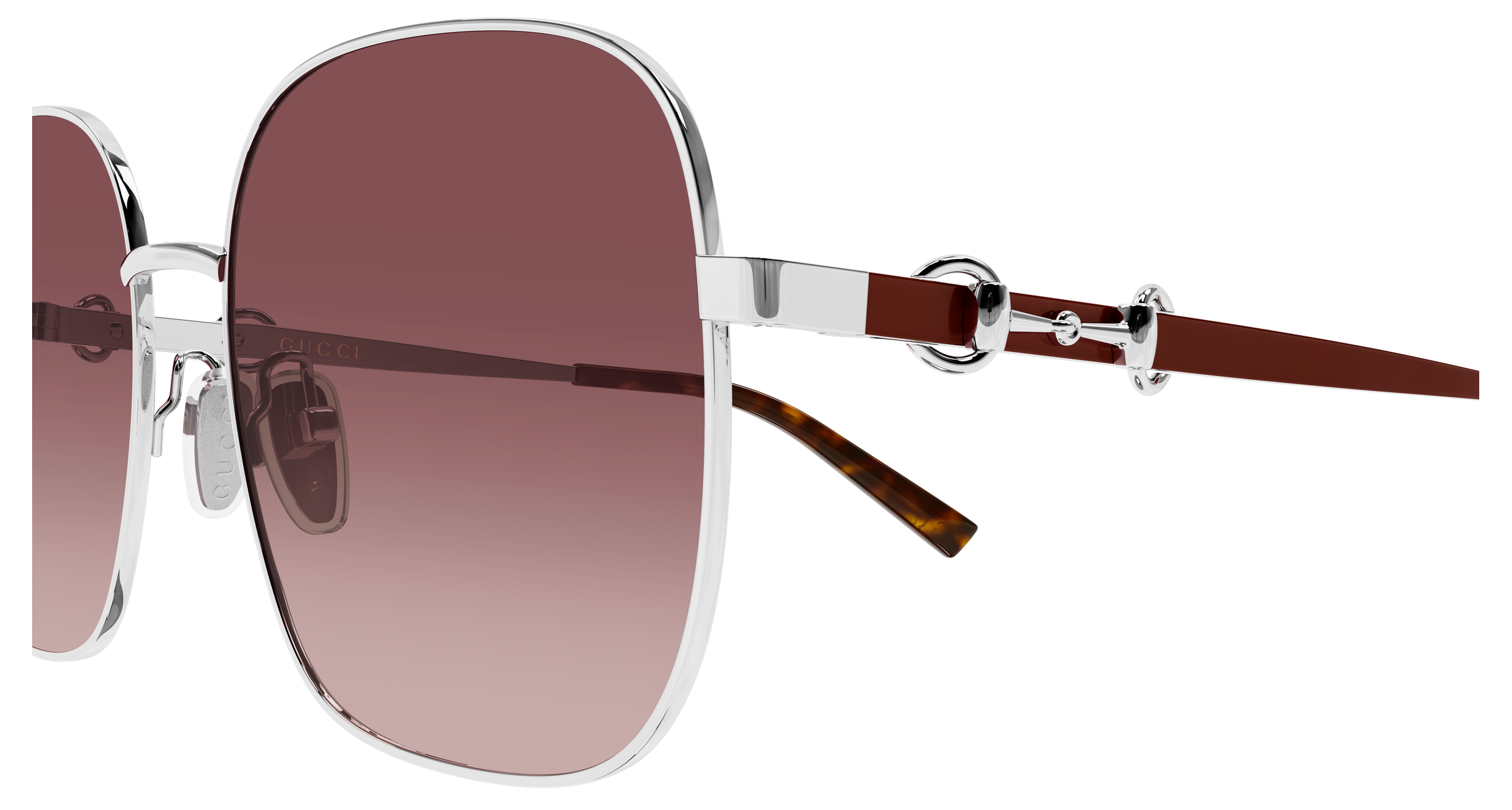 Color_GG2053S-003 - Silver - Red - Red