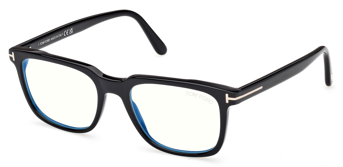 Color_001 - Shiny Black and Clear / SIZE: 55