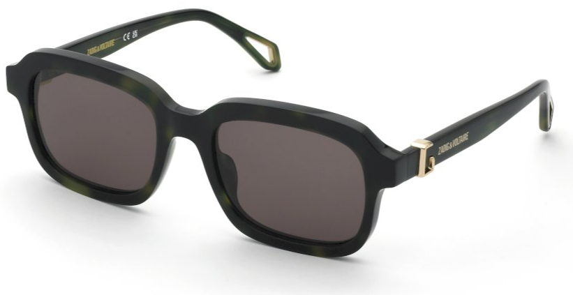 Color_092I - SHINY GREEN HAVANA / BROWN 