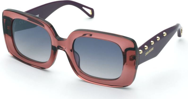 Color_6MHX - SHINY TRANSP.PINK / SMOKE GRADIENT/MIRROR SILVER