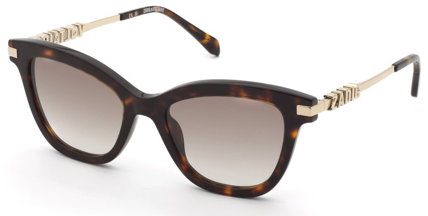 Color_0909 - SHINY CLASSIC HAVANA / BROWN GRADIENT BROWN