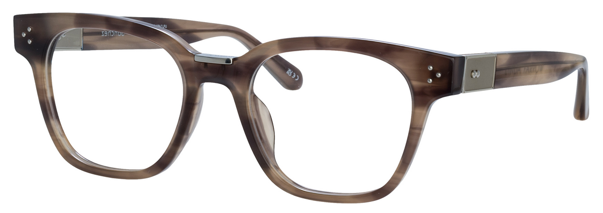 Color_LFL1481C3OPT - Sanchez D-Frame Eyeglasses in Grey and Clear