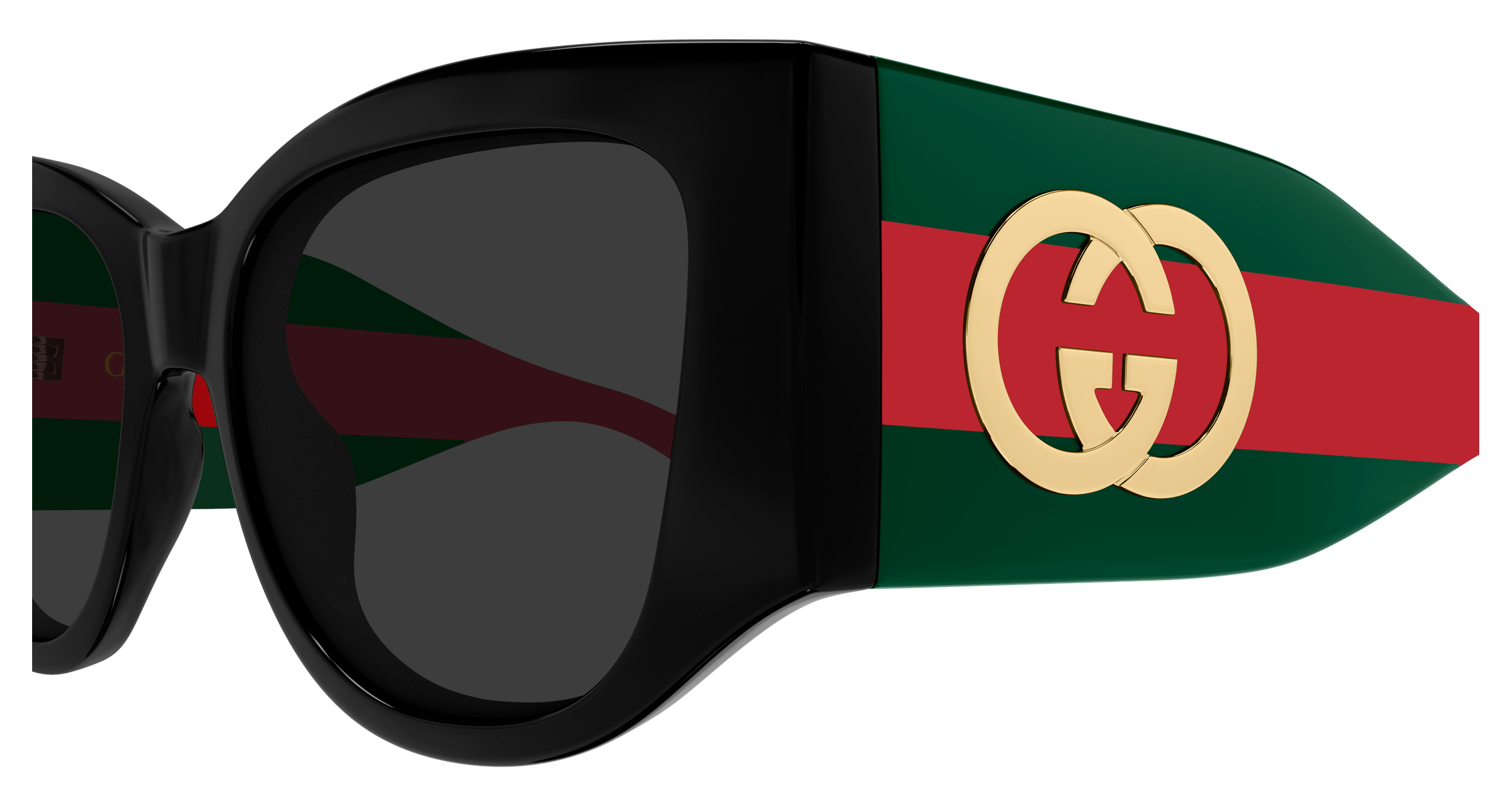 Color_GG2115S-001 - BLACK - GREEN - GREY