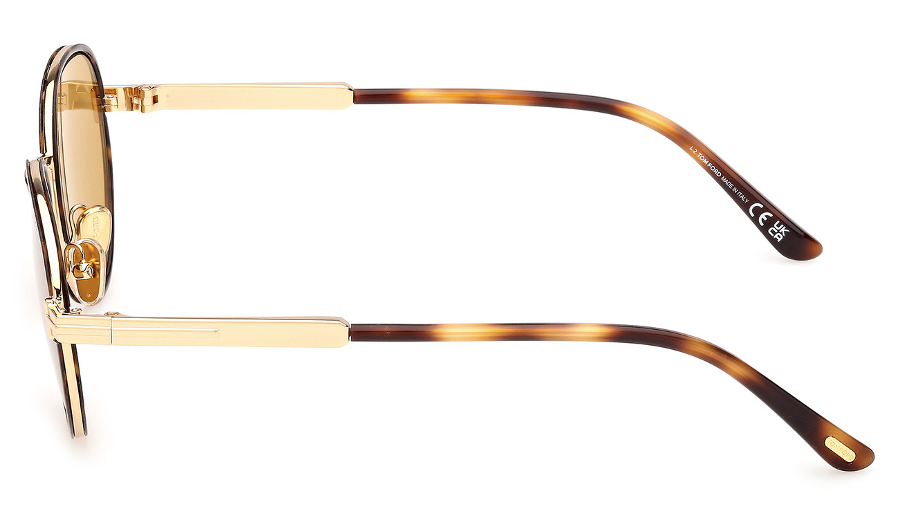 Color_53E - Blonde Havana - Shiny Deep Gold / Brown Cat. 2