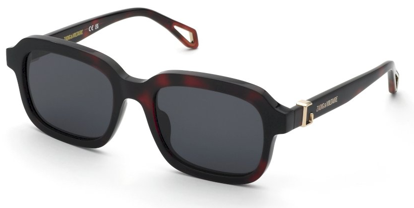 Color_09JC - SHINY RED HAVANA / SMOKE