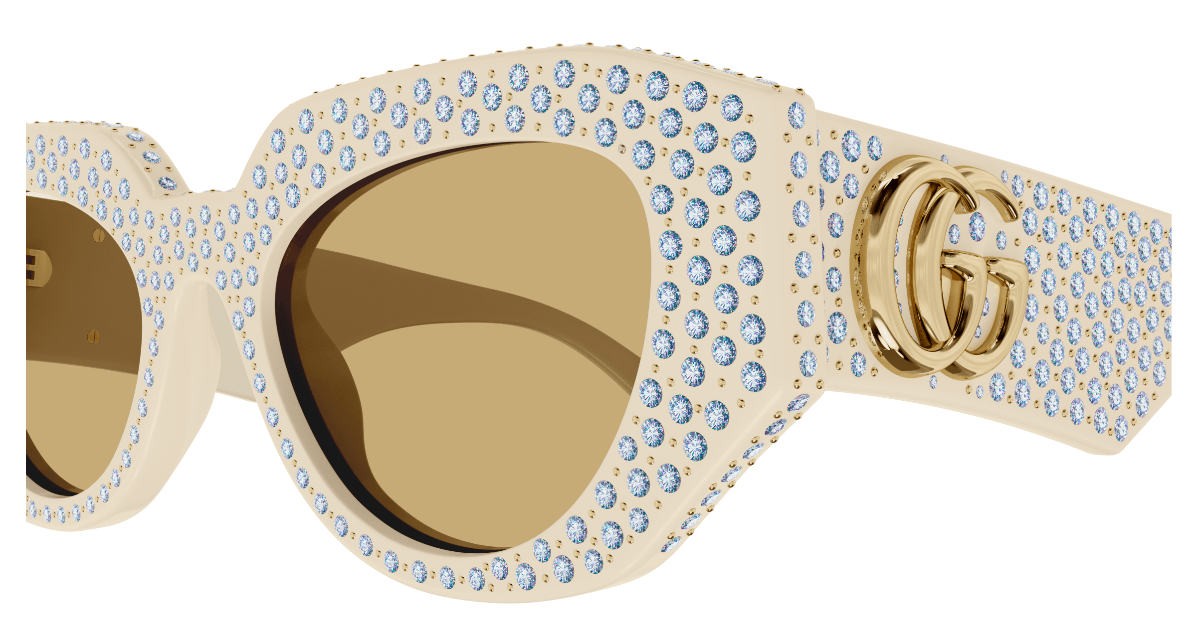 Color_GG1421S-005 - IVORY - BROWN