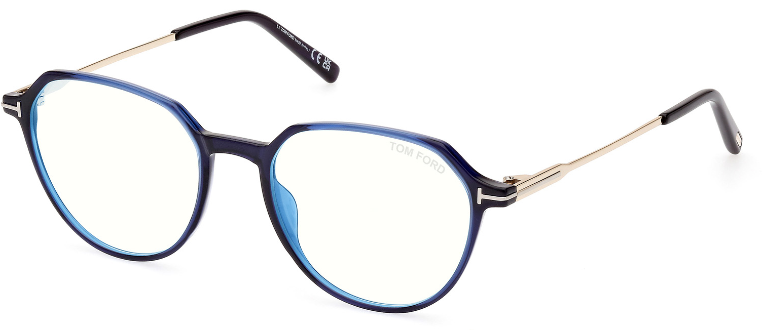 Color_090 - Shiny Blue / Shiny Pale Gold