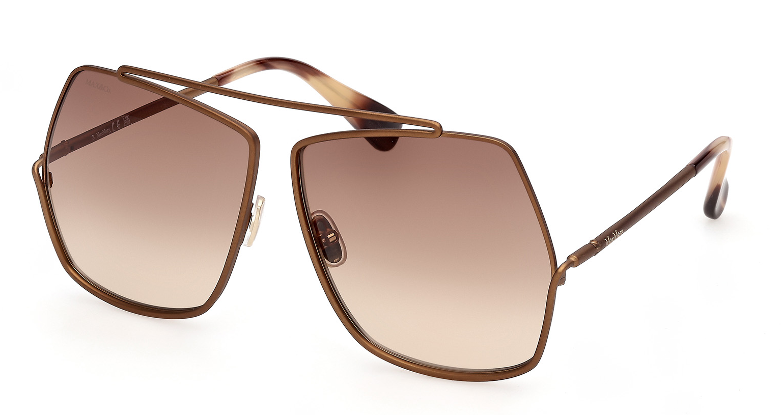 Color_47F - Matte Light Brown / Brown Gradient Cat. 3