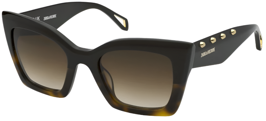 Color_07RE - SHINY BLACK GRAD.HAVANA / BROWN GRADIENT