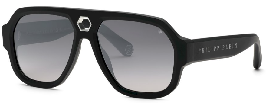 Color_703X - MATT/SANDBLASTED BLACK / SMOKE GRADIENT/MIRROR SILVER