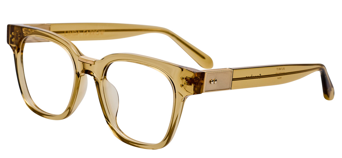 Color_LFL1481C7OPT - Sanchez D-Frame Eyeglasses in Khaki and Clear