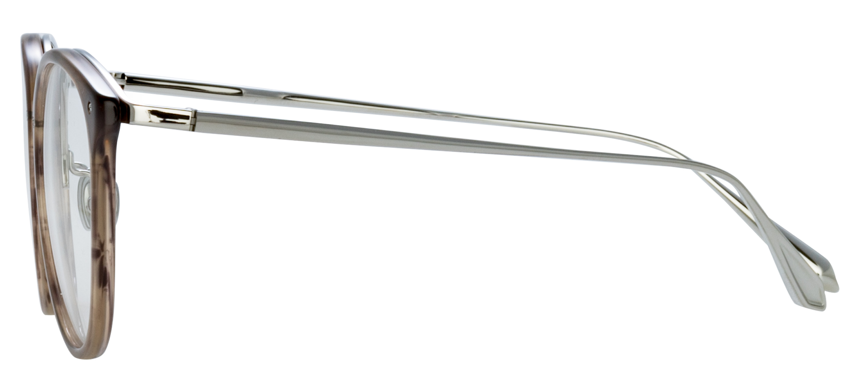 Color_LFL251C94OPT - Calthorpe Oval Optical Frame Grey Horn and Clear