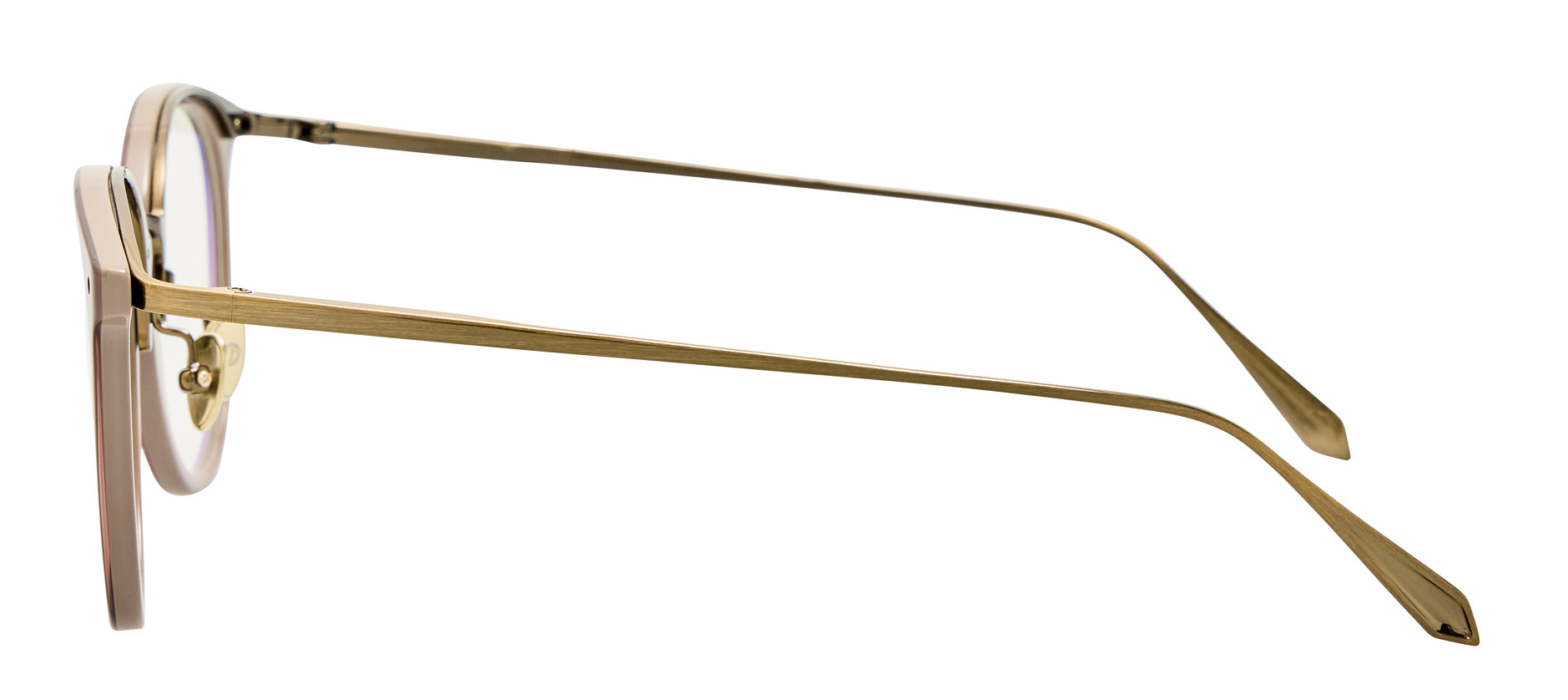 Color_LFL251C109OPT - Calthorpe Oval Optical Frame Taupe and Clear
