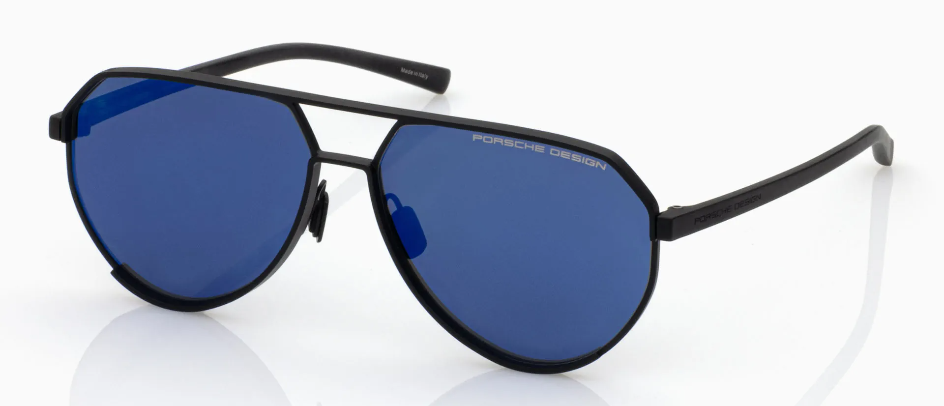 Color_A195 - Black Titanium / Blue - Mirror Blue