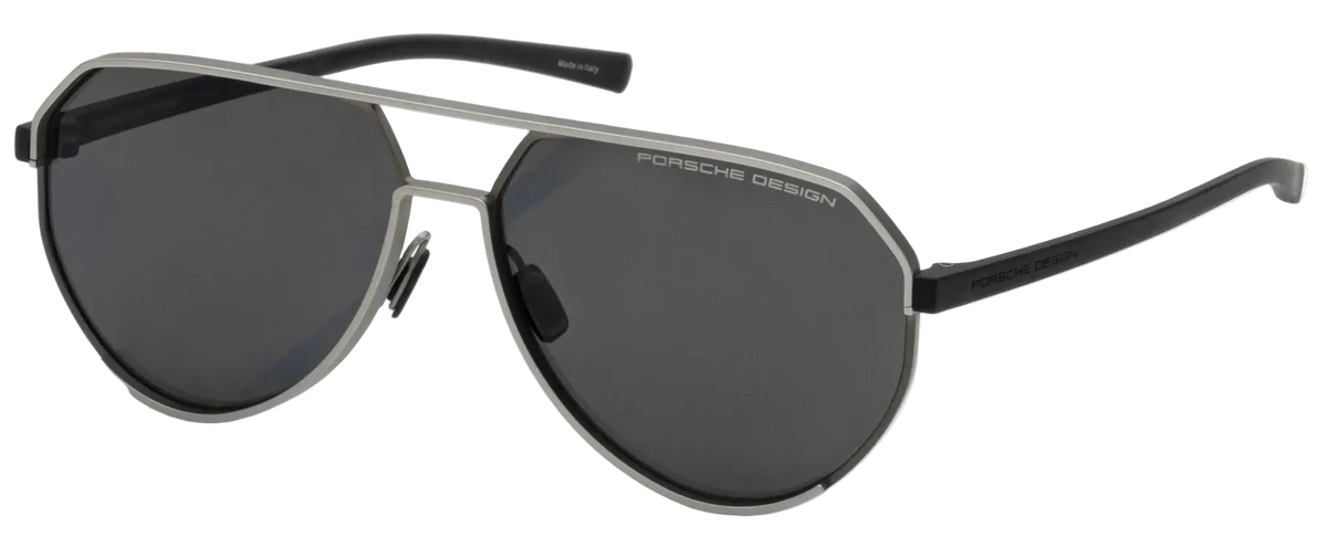 Color_B418 - Silver - Grey Titanium / Smoke (Polarized)