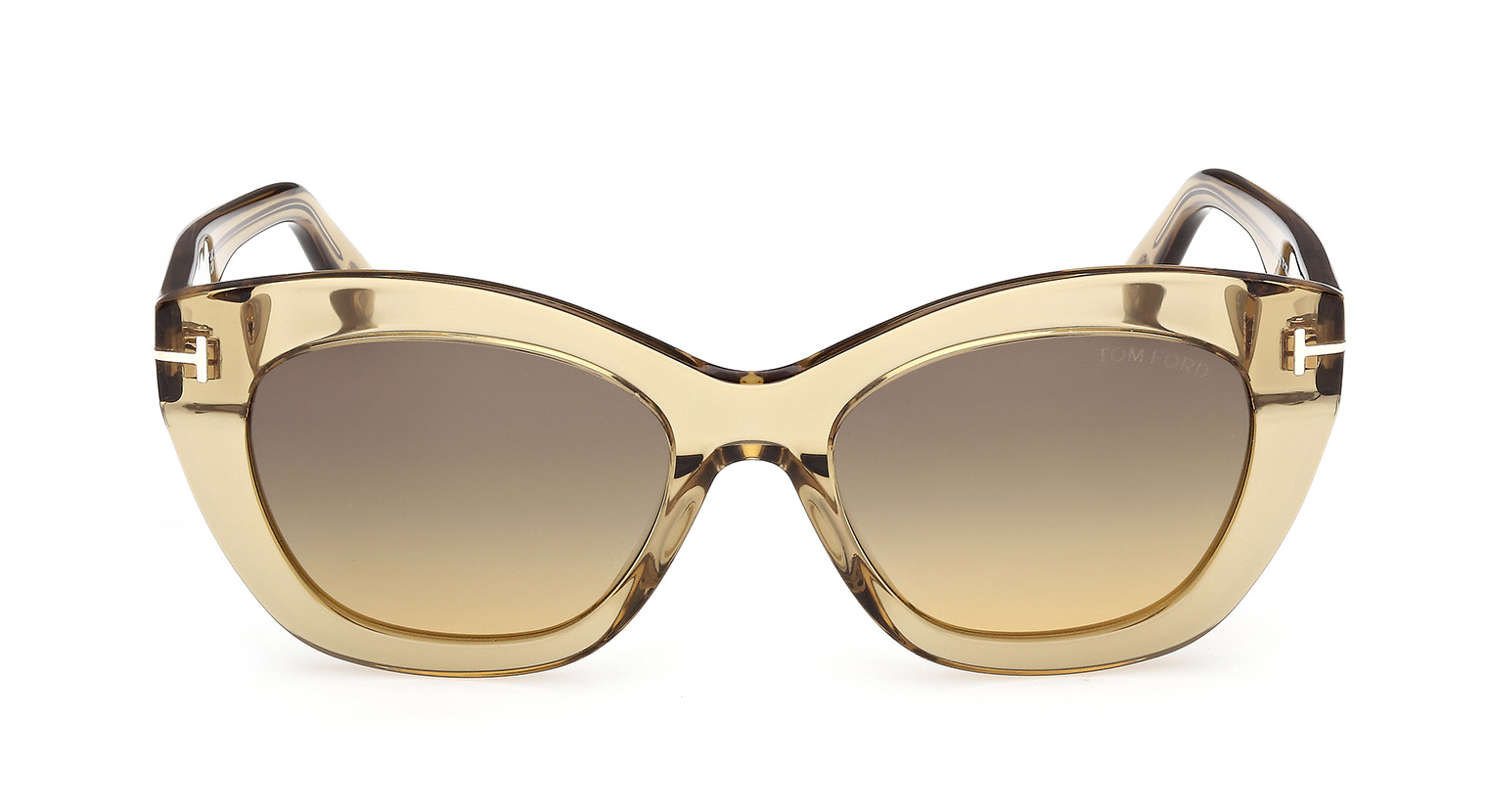 Color_FT1285_5345B - Shiny Light Brown / Shiny Light Brown /  Gradient Smoke