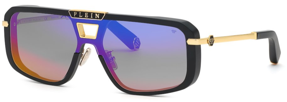 Color_703V - MATT/SANDBLASTED BLACK / SMOKE/MIRROR RAINBOW