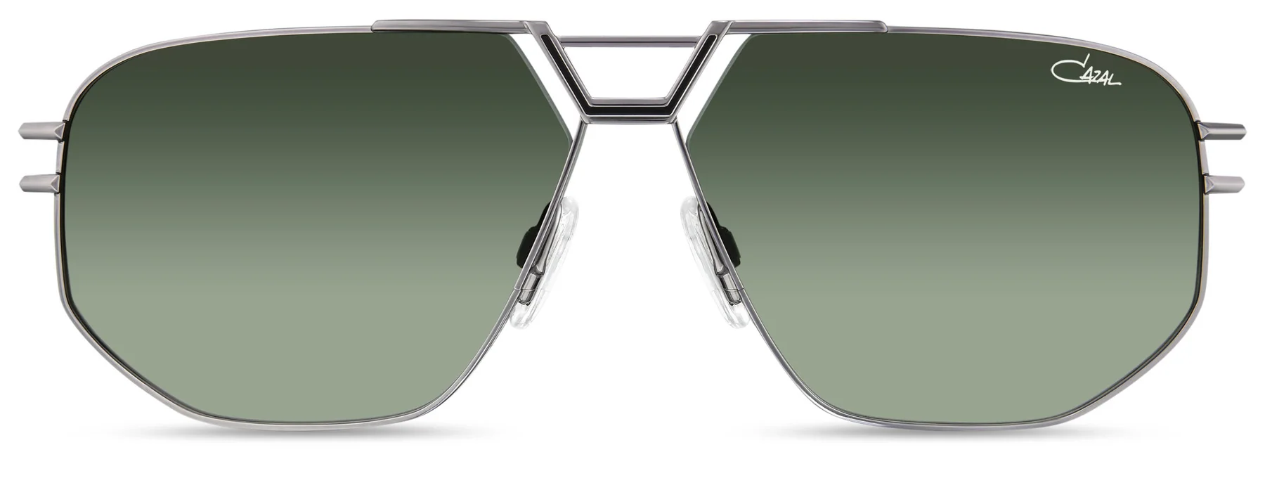 Color_002 - Black - Gunmental / Green Gradient AR Coated