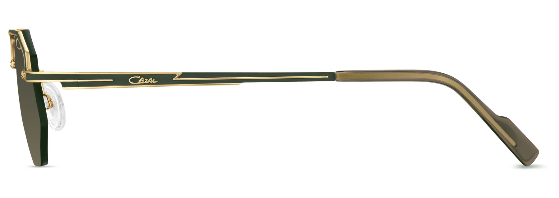 Color_002 - Khaki - Gold Titanium / Green Gradient AR Coated