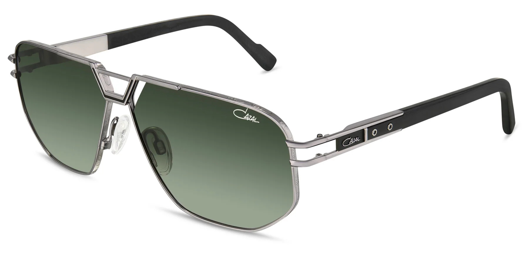 Color_002 - Black - Gunmental / Green Gradient AR Coated