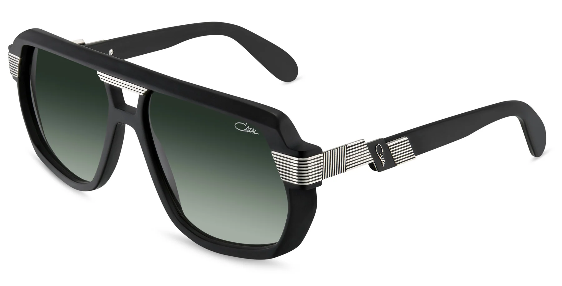 Color_002 - Black - Silver / Green Gradient AR coated
