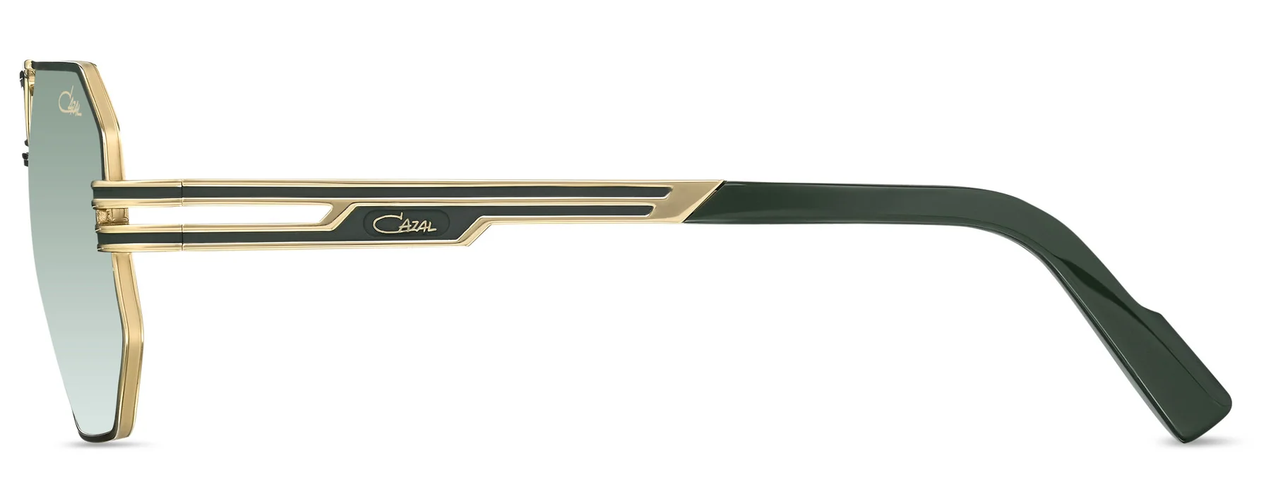 Color_002 - Gold - KhakiI / Green Gradient AR coated