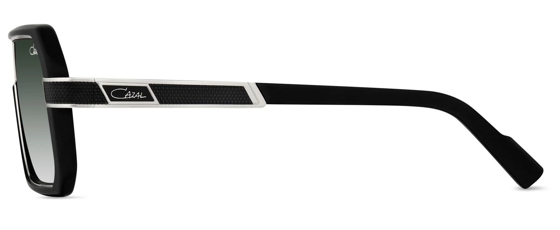 Color_002 - Black - Silver Mat / Green Gradient AR coated