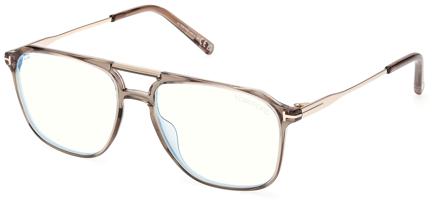 Color_045 - Shiny Light Brown / Shiny Rose Gold
