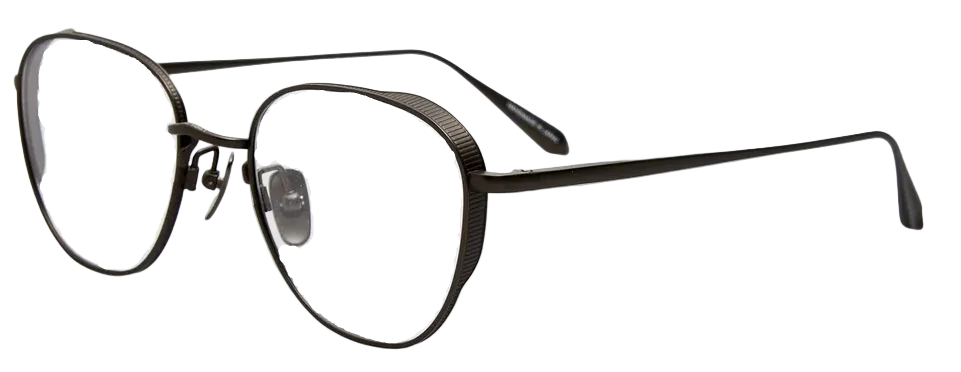 Color_LFL1503C8OPT - Hardy Oval Eyeglasses in Matt Nickel and Clear