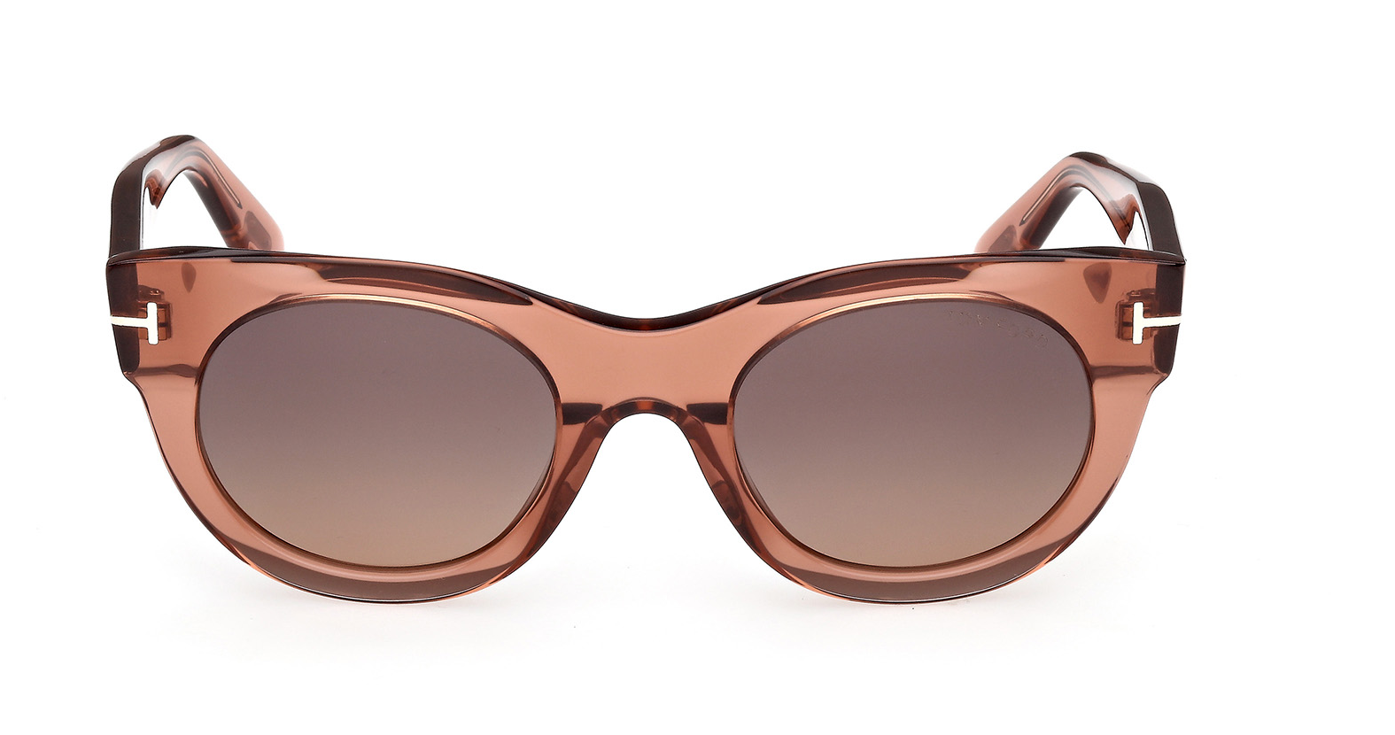 Col_FT1315_5045T - Shiny Light Brown / Shiny Light Brown / Gradient Bordeaux