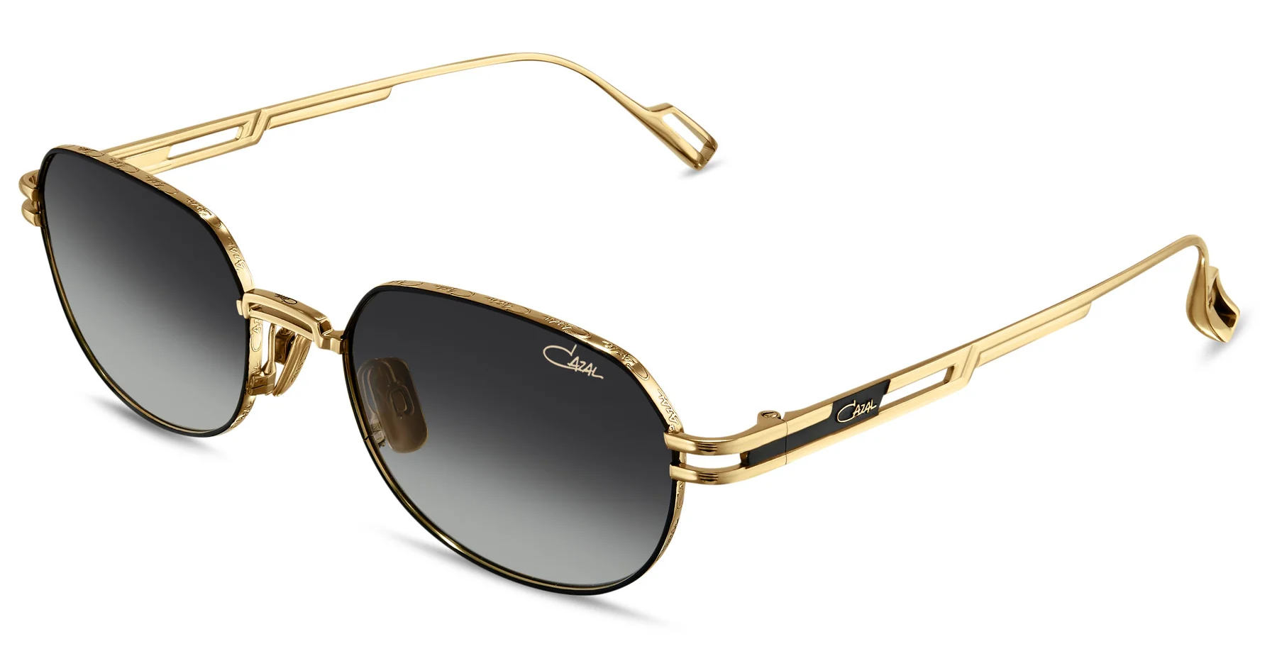 Color_001 - Titanium Black - Gold / Grey Gradient AR coated