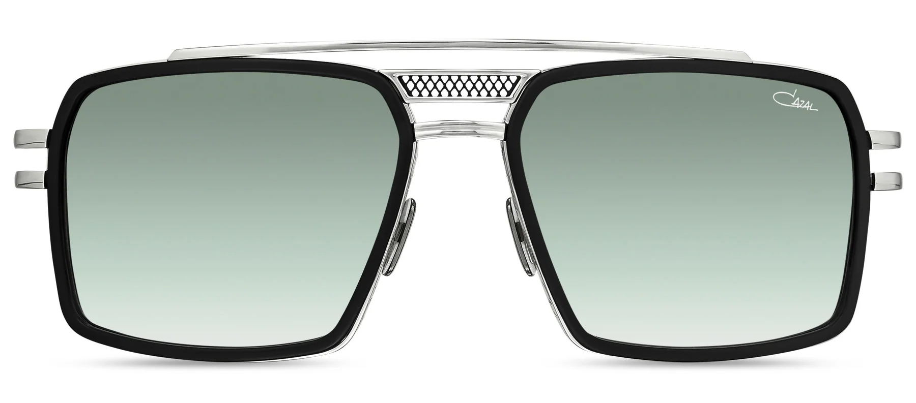 Color_002 - Black - Silver Mat / Green Gradient AR Coated