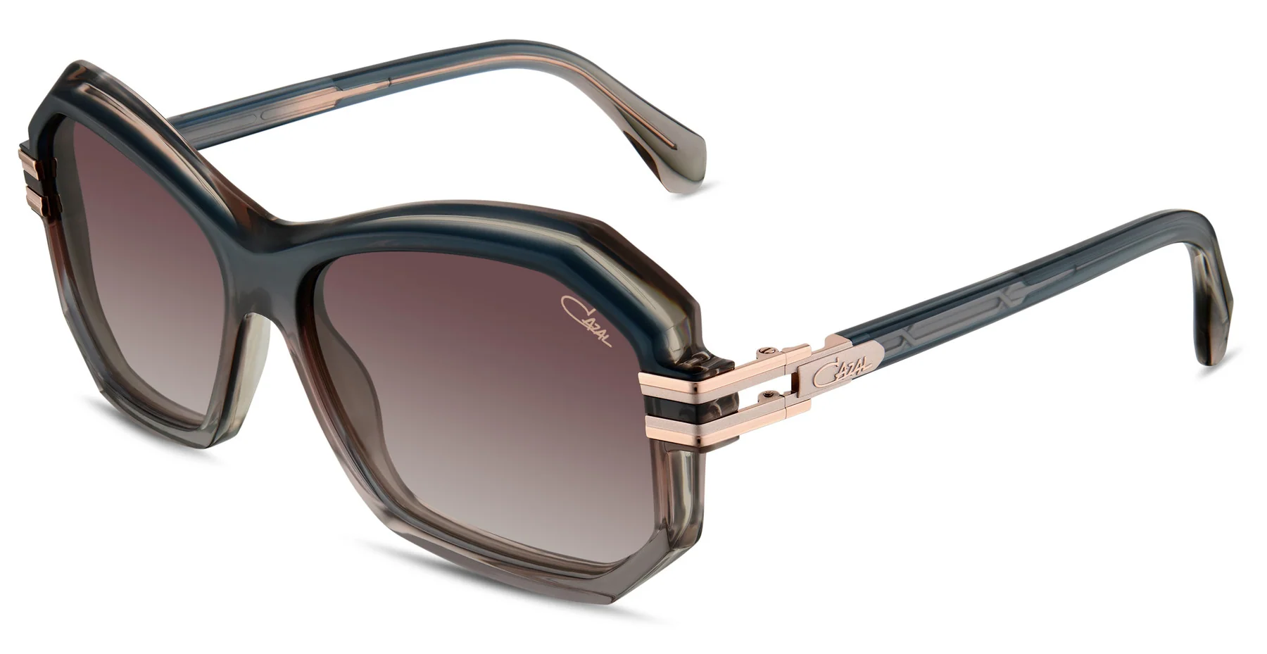 Color_003 - Petrol Blue - Rose Gold / Violet Gradient AR Coated