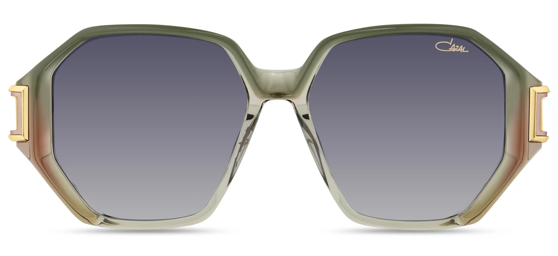 Color_002 - Khaki - Gold / Green Gradient AR Coated