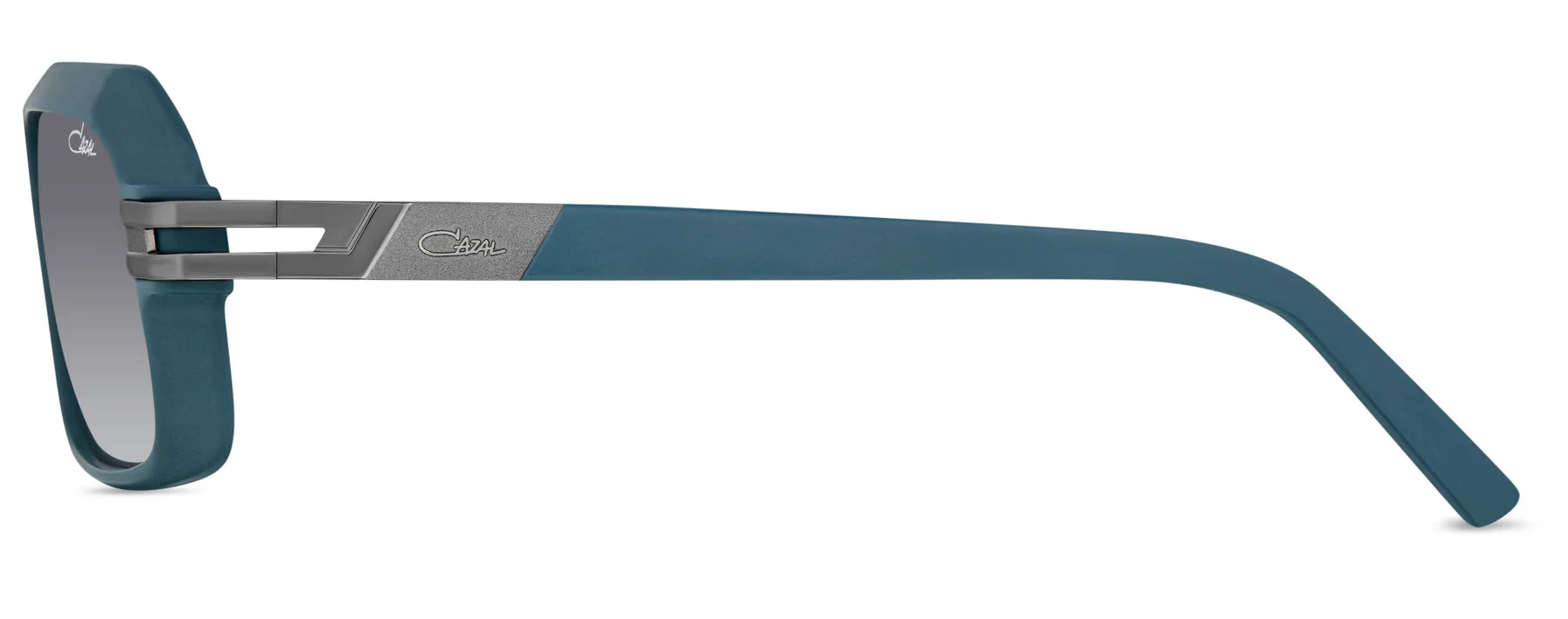 Color_019 - Petrol Blue-Gunmental Mat / Grey Gradient