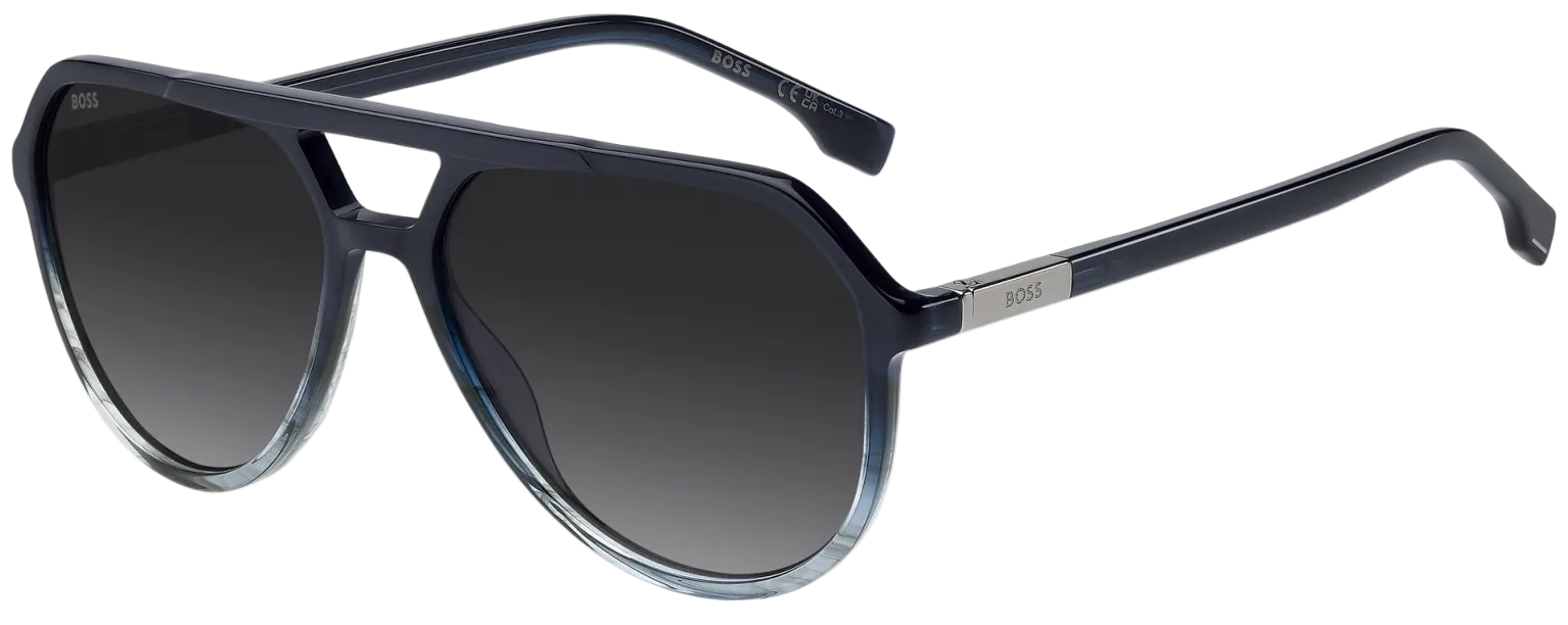 Color_38I-BLUE HORN - DARK GREY SHADED