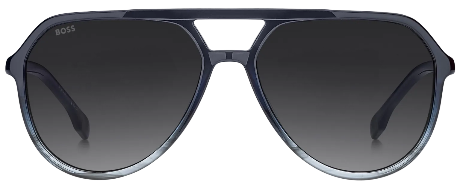 Color_38I-BLUE HORN - DARK GREY SHADED