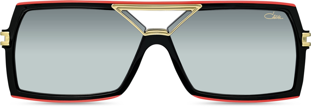 Color_001 BLACK-POPPY RED - GREY GRADIENT, AR COATED