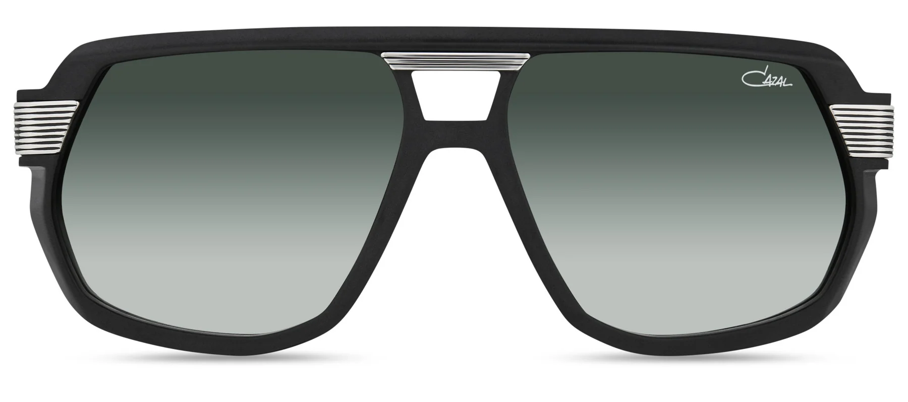 Color_002 - Black - Silver / Green Gradient AR coated