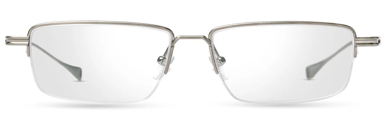 Color_DLX128-A-01 - Brushed Antique Silver - Clear Blue Light Filter - Clear