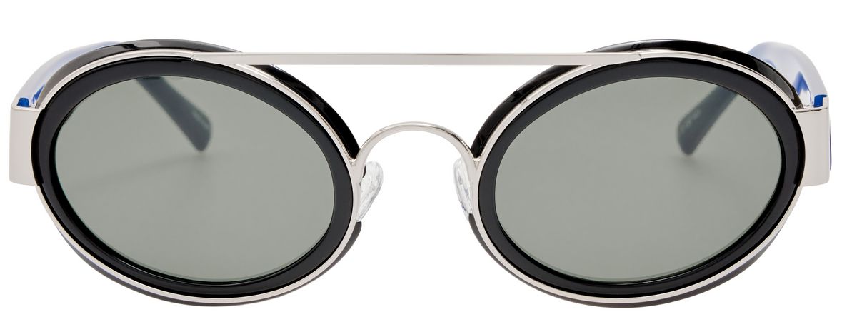 Color_DVN218C1SUN - Dries Van Noten 218 Cat Eye Sunglasses in Black and Green