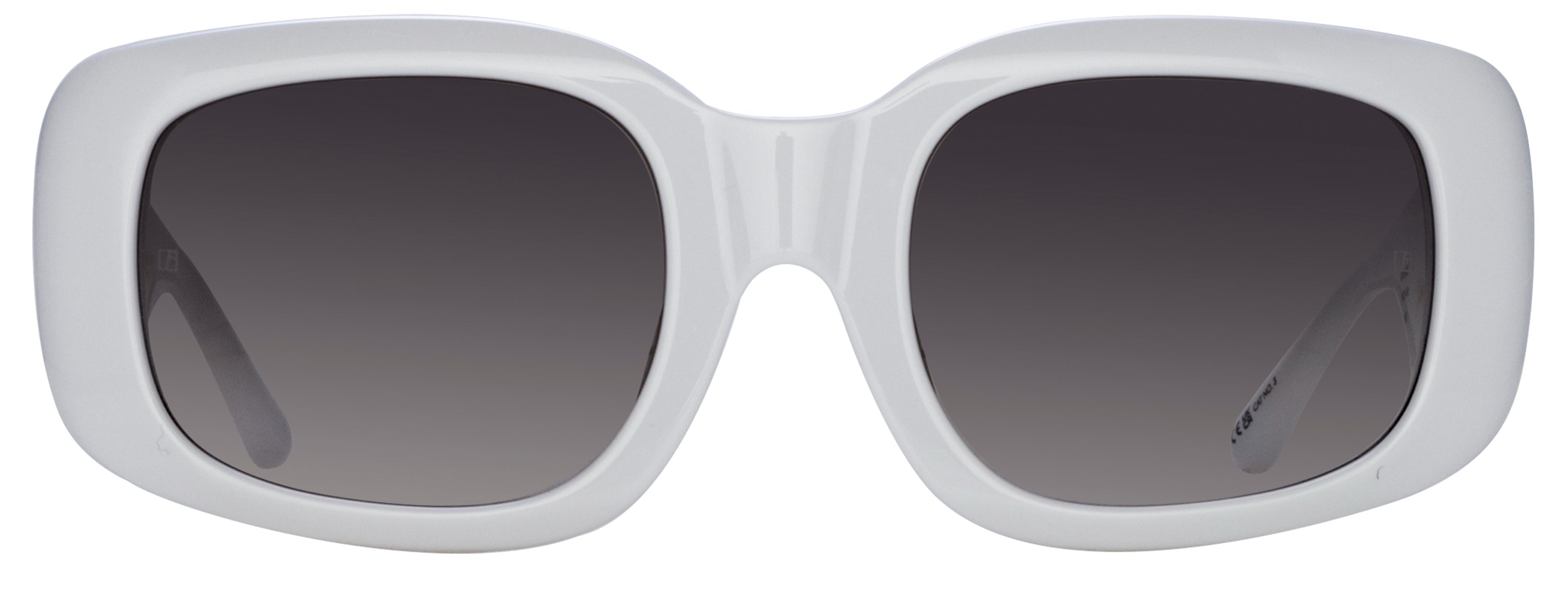 Color_LFL1504C2SUN - Celeste Oversized Sunglasses in White and Grey Grad