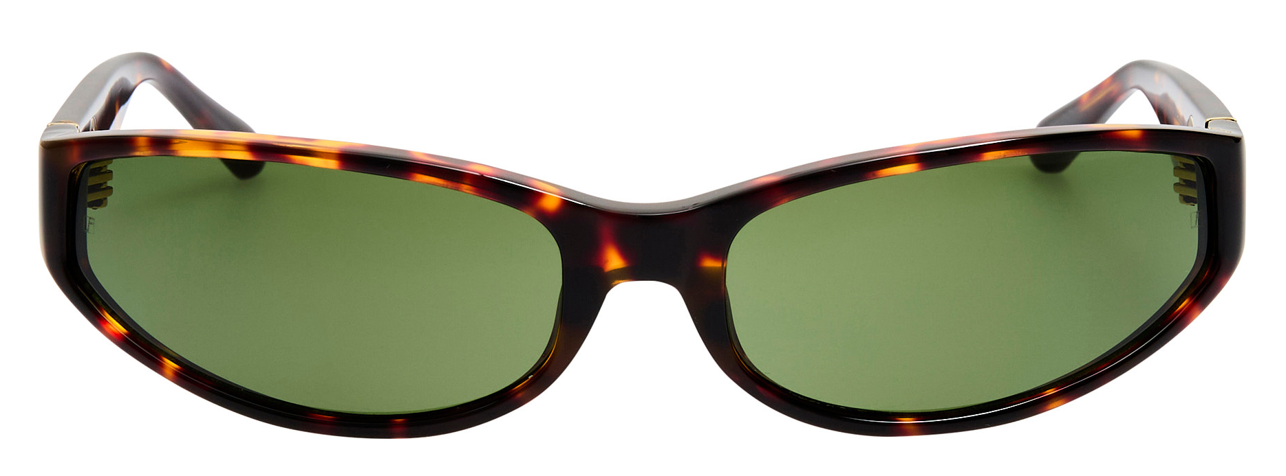 Color_LFL1655C2SUN - Etain Wrap Sunglasses in Tortoise Shell and Deep Green