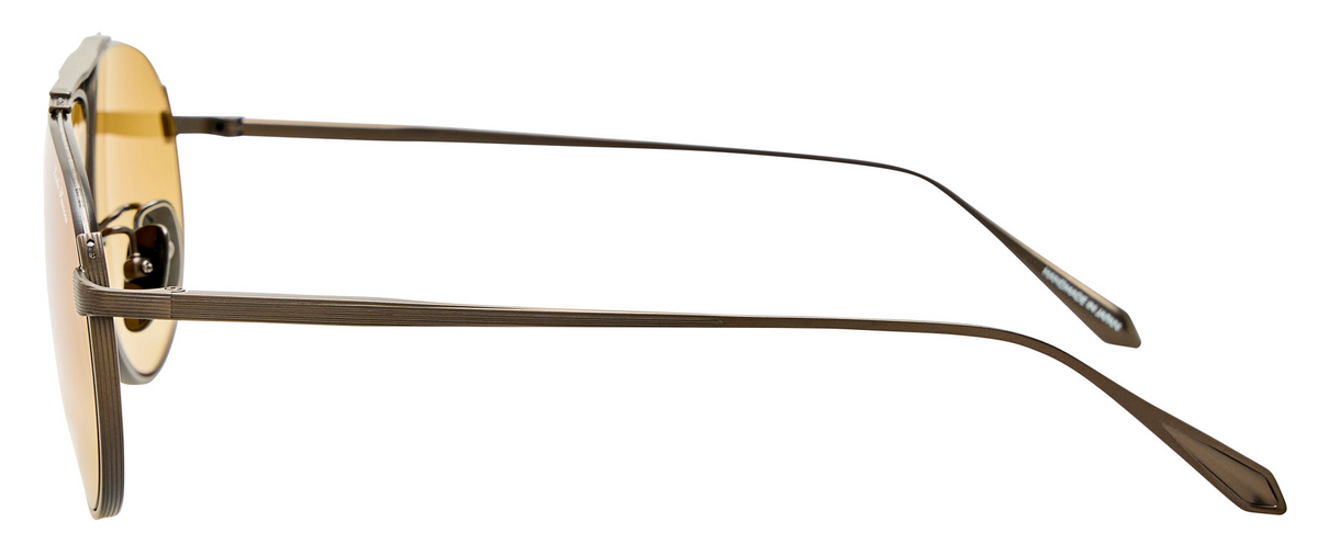 Color_LFL1752C3SUN - Stevie Aviator Sunglasses in Nickel and Straw Grad