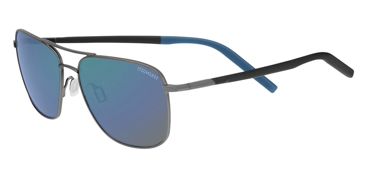 Color_SS044001 - Gunmetal - Mineral Polarized Photochromic 555nm Blue Cat 2 to 3