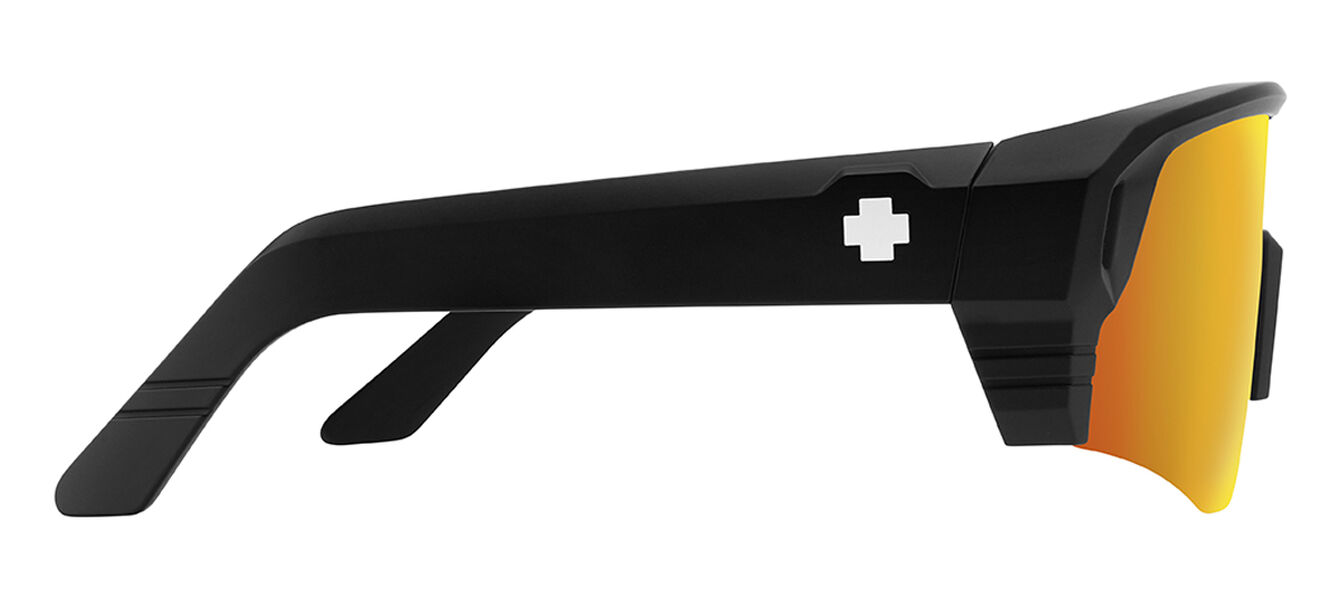 Color_6700000000230 - Matte Black - Happy Boost Polar Orange Mirror Cat. 3