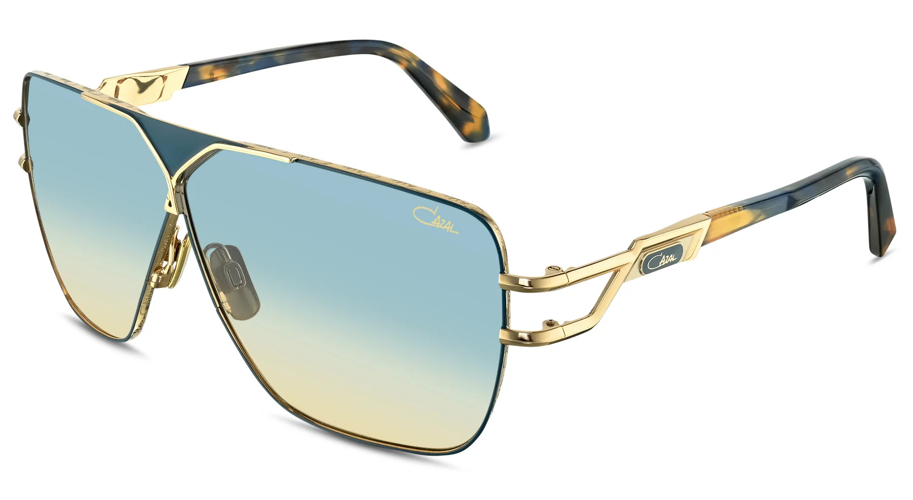 Color_004 - Petrol Blue - Gold / Blue Gradient AR Coated