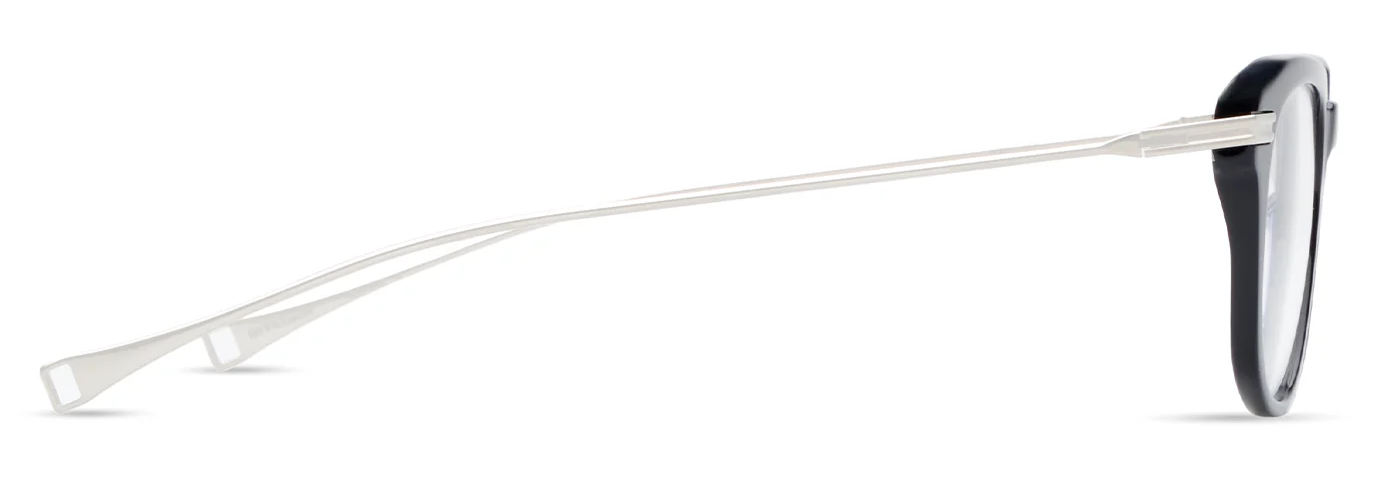 Color_DLX434-A-02 - Navy - Silver - Clear Blue Light Filter - Clear