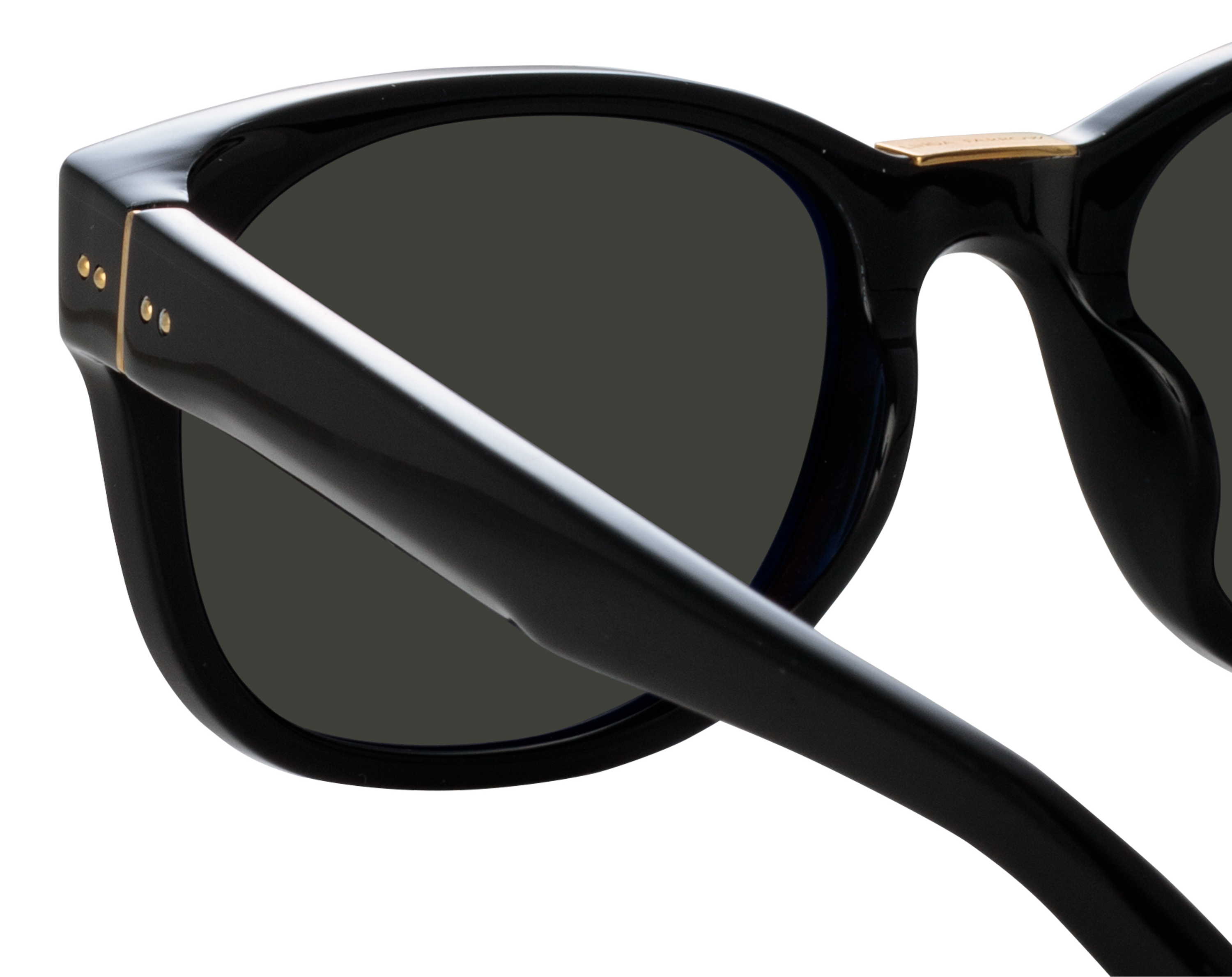 Color_LFL1275C4SUN - Cedric D-Frame Sunglasses in Black and Grey